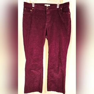 Woman Within 16W Cord Pants